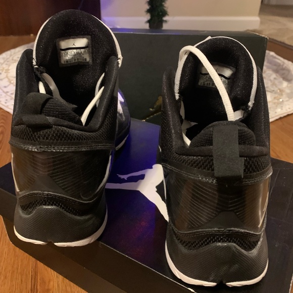 Air Jordan Super.Fly 2 PO / Wht & Blk , excellent condition - Picture 4 of 6